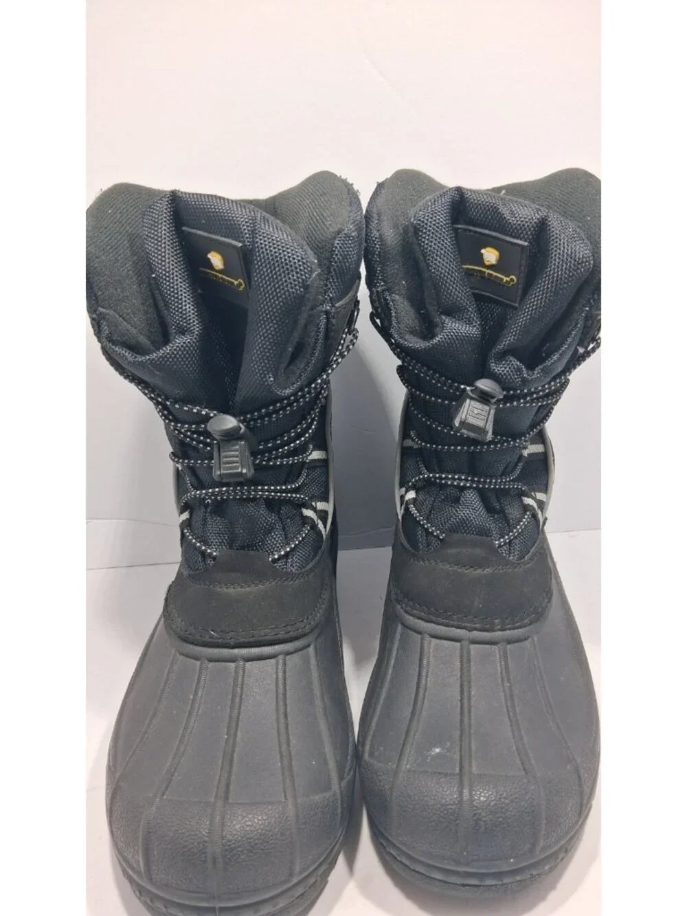 Arctic Shield Toggle Boot Black Size 9M Men Waterproof Winter Snow Y